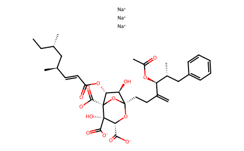 Zaragozic acid A trisodium 144541-82-2